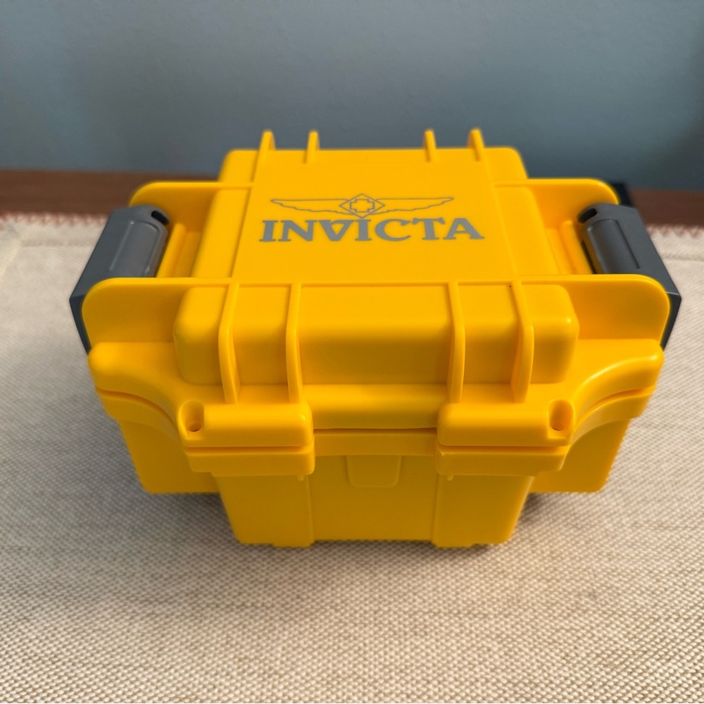 Invicta Bold Yellow Storage Case